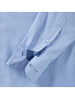 Kontrastní košile s dl. rukávem vzor rybí kost 11. grey model 22476056 - Russell Athletic Kontrastní košile s dl. rukávem vzor rybí kost 11. grey model 22476056 - Russell Athletic