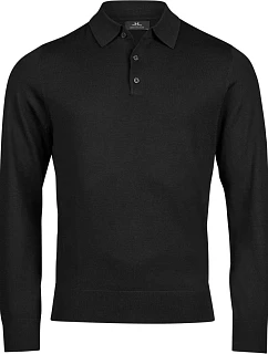Tee Jays TJ 6002 Polo pletený svetr 18.6002 pine