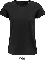 SOL'S Crusader Women Dámské tričko z bio bavlny 25.3581 deep black