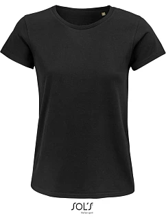 SOL'S Crusader Women Dámské tričko z bio bavlny 25.3581 deep black