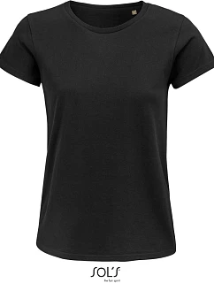 SOL'S Crusader Women Dámské tričko z bio bavlny 25.3581 deep black