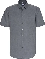 Seidensticker Shirt Regular SSL Košile s krátkým rukávem 78.3001 anthracite