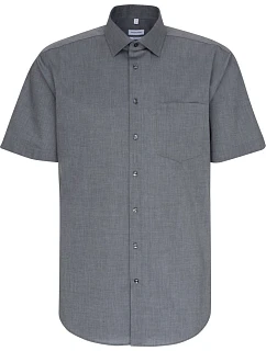 Seidensticker Shirt Regular SSL Košile s krátkým rukávem 78.3001 anthracite