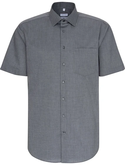 Seidensticker Shirt Regular SSL Košile s krátkým rukávem 78.3001 anthracite Seidensticker Shirt Regular SSL Košile s krátkým rukávem 78.3001 anthracite