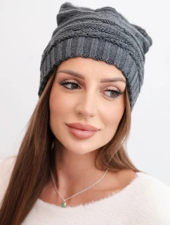 Čepice s rolováním Magda K293 camel