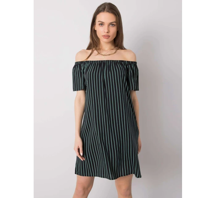 Šaty D73771M30145F černobílé