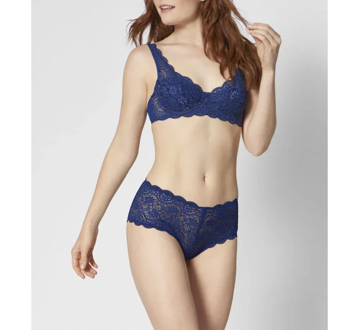 Dámská vyztužená podprsenka Amourette 300 WHP X tmavě modrá - Triumph