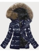 PIKOWANA KURTKA DAMSKA GRANATOWA model 21242188 - Libland