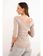 Halenka s kulatým výstřihem fango