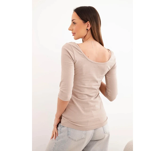 Halenka s kulatým výstřihem fango