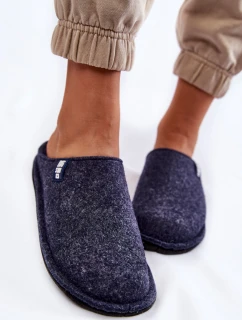 Klasické dámské pantofle Big Star KK276013 Námořnická modrá