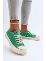 Dámské tenisky Big Star model 21654802 Zelené - Big Star Shoes Dámské tenisky Big Star model 21654802 Zelené - Big Star Shoes