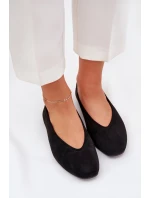 Klasické Baletky Z Eko Černé model 21687307 - Boto Klasické Baletky Z Eko Černé model 21687307 - Boto