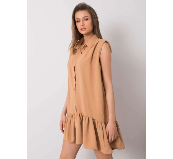 Šaty 341 SK model 15253144 velbloud - FPrice
