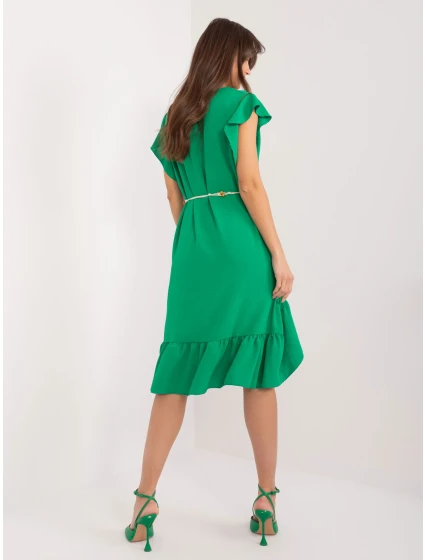 DHJ SK 8921 šaty.98 zelená