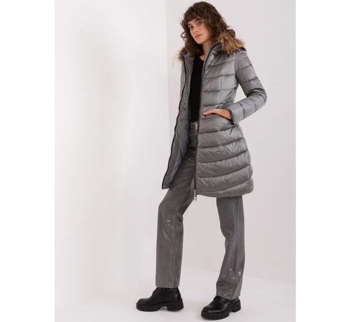 NM KR TR8125 bunda.99P tmavě šedá