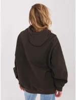 WT BL mikina A1066.53 tmavě hnědá
