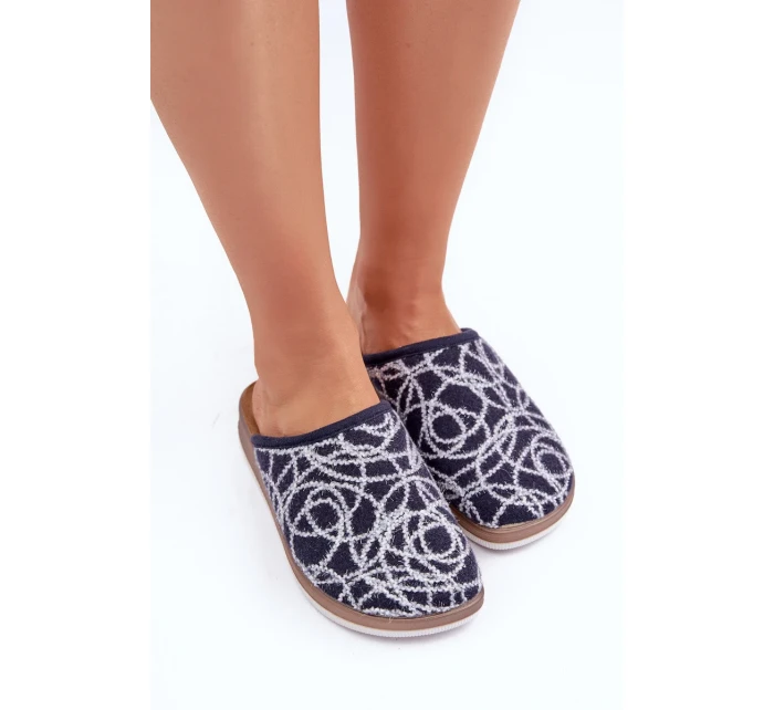 Lesklé Dámské Pantofle Inblu CT000028 Modré