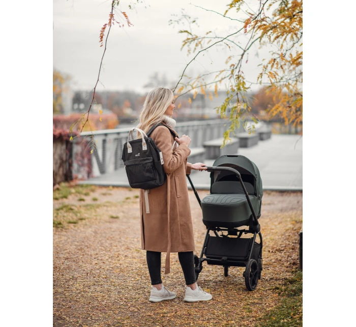 Dámský batoh na kočárek Engelis Manna Black Dámský batoh na kočárek Engelis Manna Black