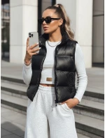 Dámská prošívaná vesta WILLOW černá FashionStreet TY3796