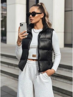 Dámská prošívaná vesta WILLOW černá FashionStreet TY3796