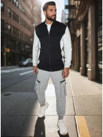 Pánská mikina na zip se stojáčkem černá Dstreet model 21986046 - FashionStreet Pánská mikina na zip se stojáčkem černá Dstreet model 21986046 - FashionStreet