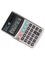 Kapesní kalkulačka Vector DK-050, šedá