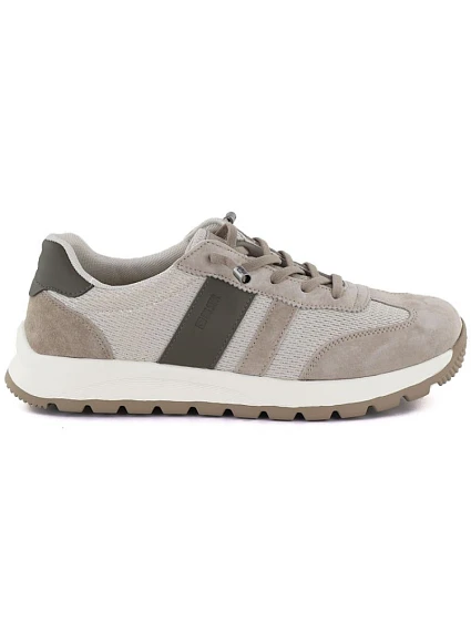 Pánské béžové kožené sportovní polobotky model 22060603 - Big Star Pánské béžové kožené sportovní polobotky model 22060603 - Big Star