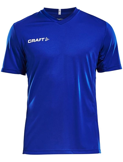 Craft Teamwear Squad Go Jersey Solid M Pánské sportovní tričko s výstřihem do V 82.5560 club cobolt Craft Teamwear Squad Go Jersey Solid M Pánské sportovní tričko s výstřihem do V 82.5560 club cobolt