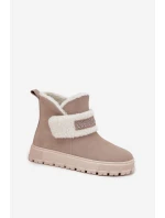 Zimní boty Dámské z přírodního s  25 01 Světle šedé model 21725184 - Lee Cooper