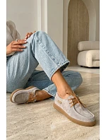 Polobotky z přírodního semiše Vinceza 95391 Béžové