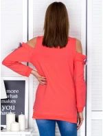 Mikina PL BL 1452.02 korál Mikina PL BL 1452.02 korál