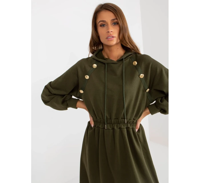 Dámské šaty RV SK 8336 khaki