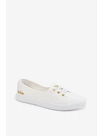 Dámské tenisky LCW-26-02-4043 bílo-zlaté - Lee Cooper