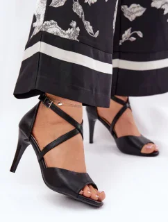 Sandály na podpatku  model 211369 Step in style