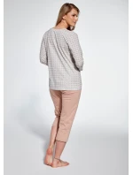 Cornette 767/359 Nadia 3/4 M-2XL dámské pyžamo