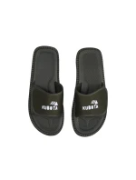 Žabky Kubota na suchý zip v khaki barvě K0000-100-005-19-1