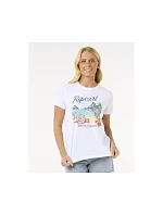 Tričko RIP CURL Crystal Standard Tee, bílé Tričko RIP CURL Crystal Standard Tee, bílé