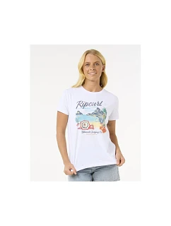 Tričko RIP CURL Crystal Standard Tee, bílé