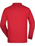 Daiber JN 22 Piqué polo s dlouhým rukávem z těžké bavlny 02.0022 red Daiber JN 22 Piqué polo s dlouhým rukávem z těžké bavlny 02.0022 red