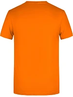 Daiber 8008 Pánské tričko z bio bavlny 02.8008 orange