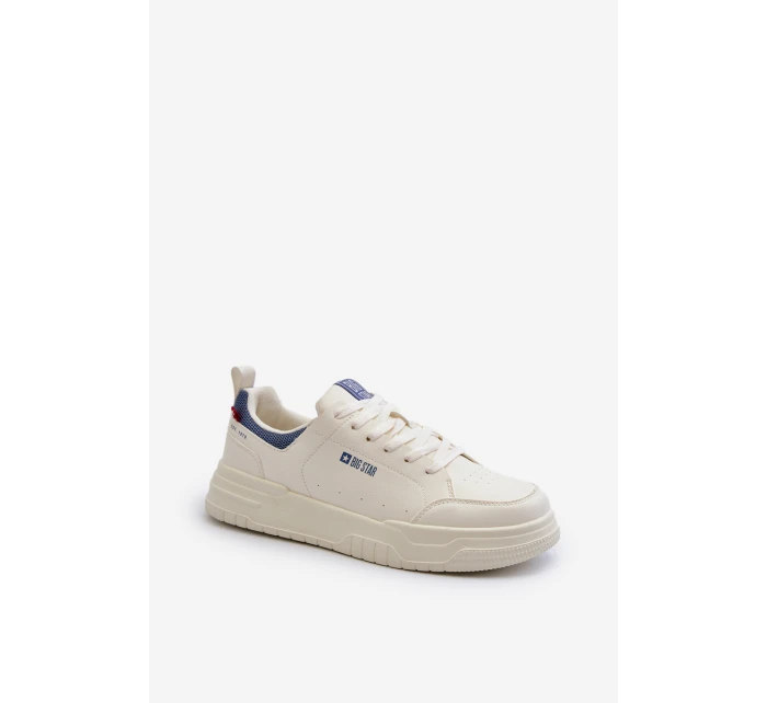 Pánské tenisky Memory Foam System Big Star NN174150 světle béžové Pánské tenisky Memory Foam System Big Star NN174150 světle béžové