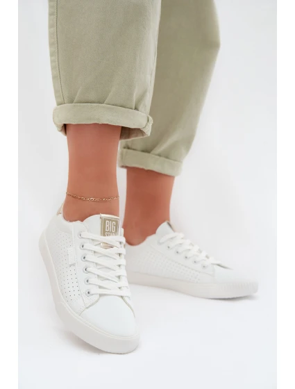 Dámské Tenisky Eko Kůže Big Star model 22009850 Bílé - Big Star Shoes