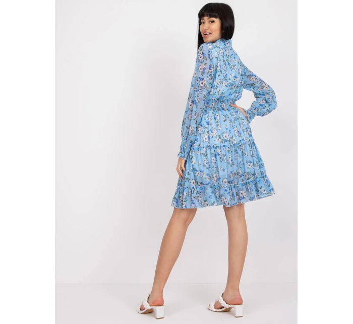 Dámské šaty DHJ SK C2212 světle modré