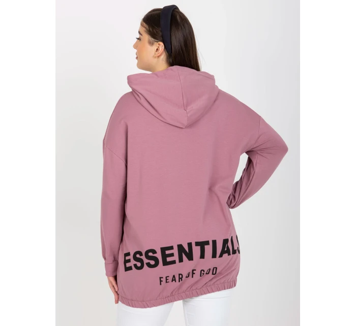 Mikina RV BL 8277.28 tmavě růžová