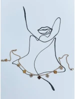 MUNDHIDO zlatý náhrdelník FashionStreet IY0071