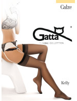 Dámské punčochy k podvazkovému pásu Gatta Kelly Stretch 15 den A'2 1-4