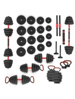 HMS SGN130 sada závaží 6v1 (činka, činky a kettlebell) 30 kg HMS SGN130 sada závaží 6v1 (činka, činky a kettlebell) 30 kg