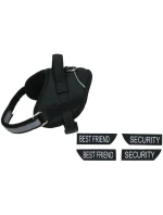 POSTROJ PRO PSY S REFLEXNÍ PÁSKOU 37 - 49 CM MALÝ POSTROJ PRO PSY S REFLEXNÍ PÁSKOU 37 - 49 CM MALÝ