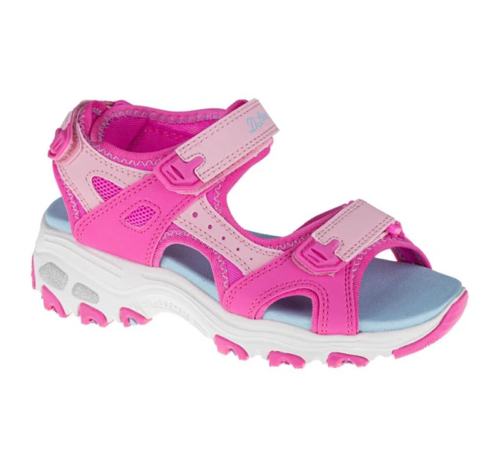 Sandály Skechers D'Lites Jr 664133L-HPMT Sandály Skechers D'Lites Jr 664133L-HPMT